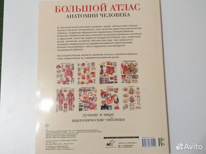 Большой атлас анатомии человека