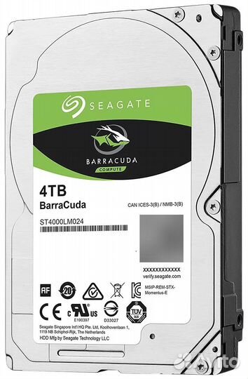 Жёсткий диск (HDD) Seagate ST4000LM024