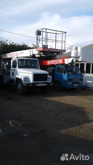 Услуги автовышки,ямобура аренда,бурение