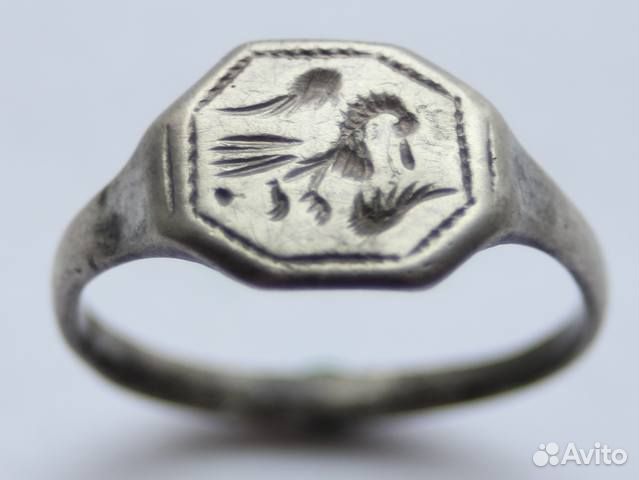 Перстень-печать 16-17 вв. Серебро