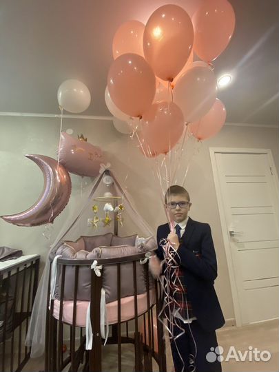 Балдахин мобиль подвес и бордики подушки