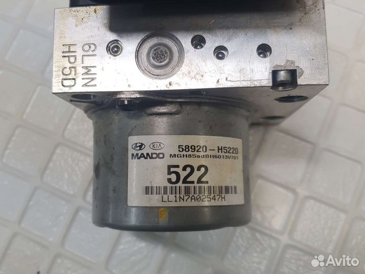 Блок насос abs Hyundai solaris 17+