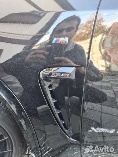 Жабры на боковые крылья BMW X5 F15 X5M F85