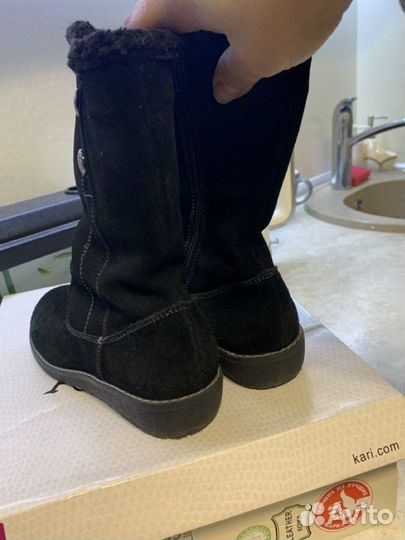 Сапоги зимние натуральная кожа