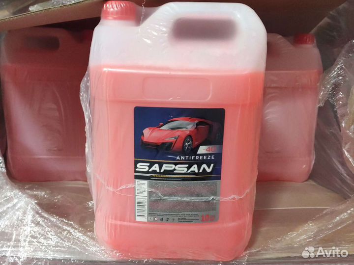 Тосол гостовский Sapsan 10кг/Антифриз