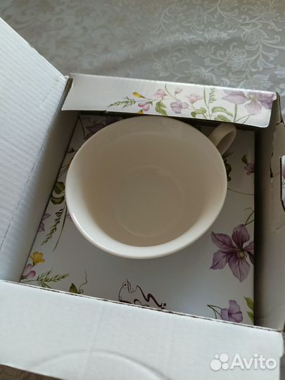 Чайная пара. Китайский фарфор. Подарочный набор