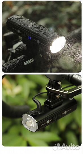 Фонарь велосипедный Gaciron V20S-1500. 1500Лм