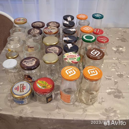 Банка стеклянная