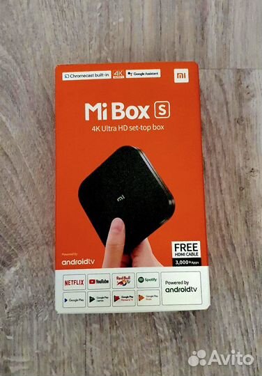 TV приставка Xiaomi Mi Box S 4k
