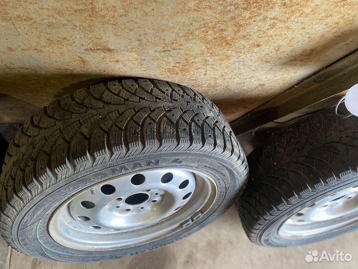 Комплект зимних колес r14 на ваз