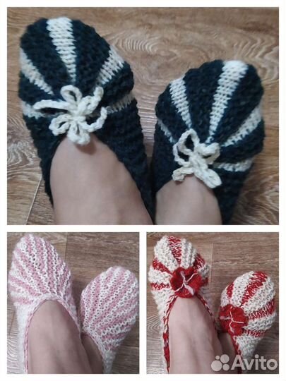 Варежки и следки. Ручная работа