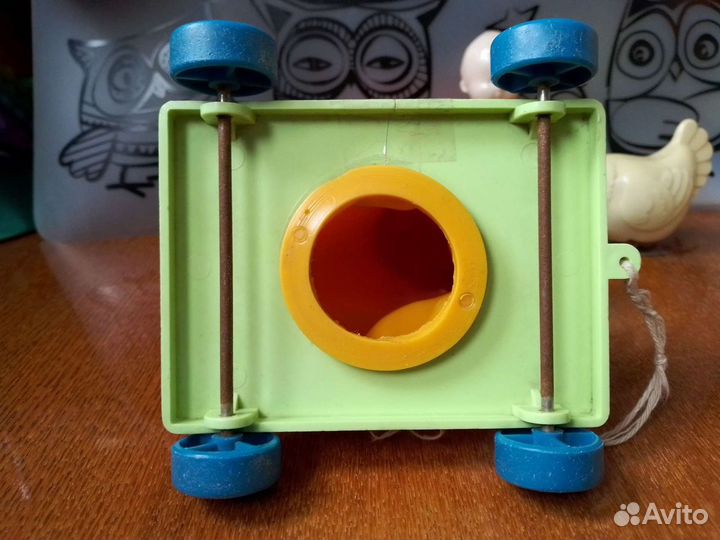 Лев-каталка и другие игрушки СССР