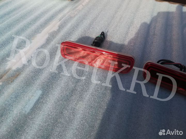 Катафот Заднего бампера Land Cruiser 100 Неон