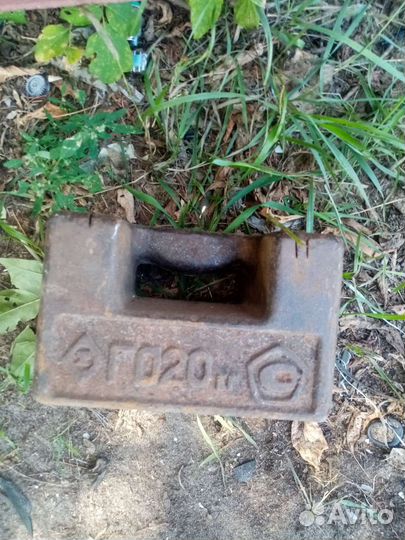 Гиря весовя 20 кг