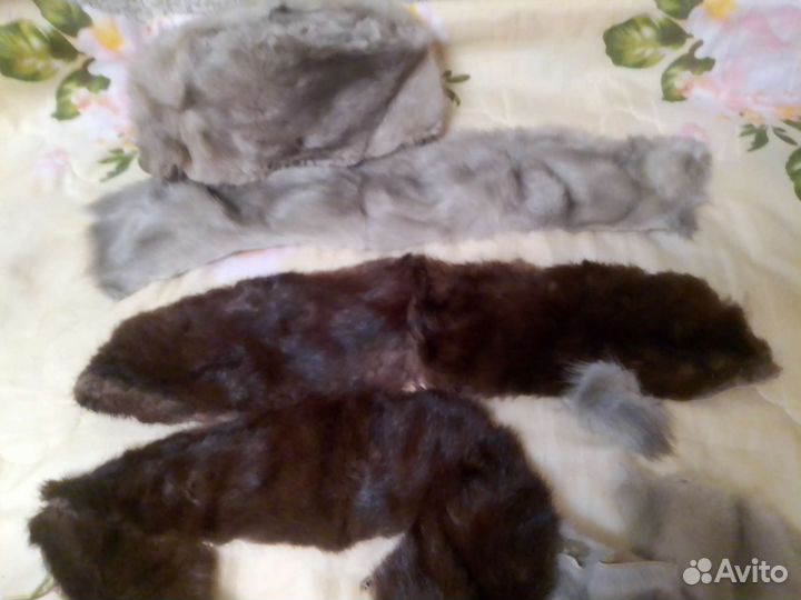 Воротники меховые разные