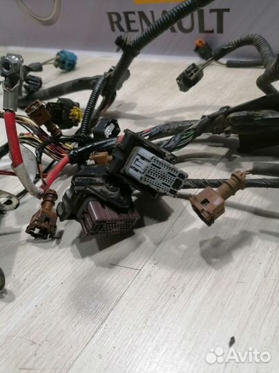 Проводка подкапотная двигателя Renault logan 2