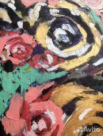 Картина маслом на холсте большая