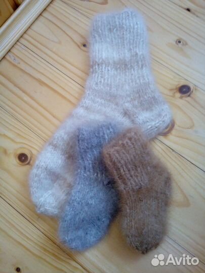 Носки из собачьей шерсти (пуха)