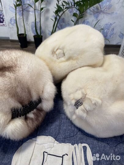 Норковый берет