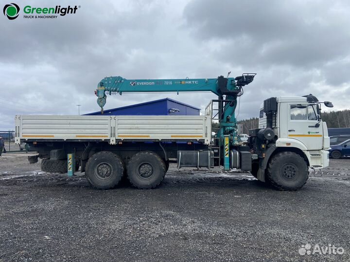 КАМАЗ 43118-50 Е-5 с КМУ, 2021