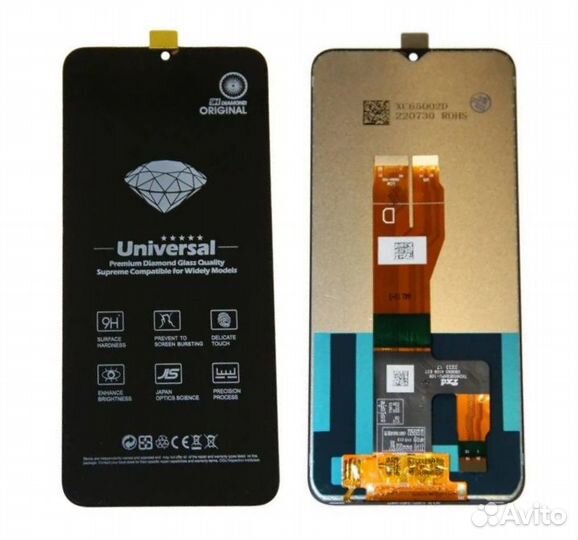 Дисплей Realme C30s с тач. Черн