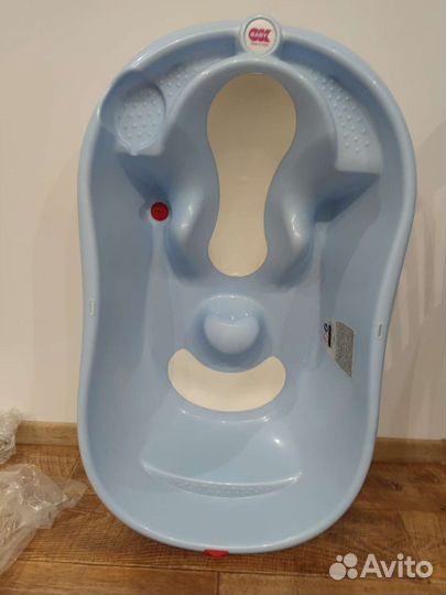 Детская ванночка для купания с подставкой Ok baby