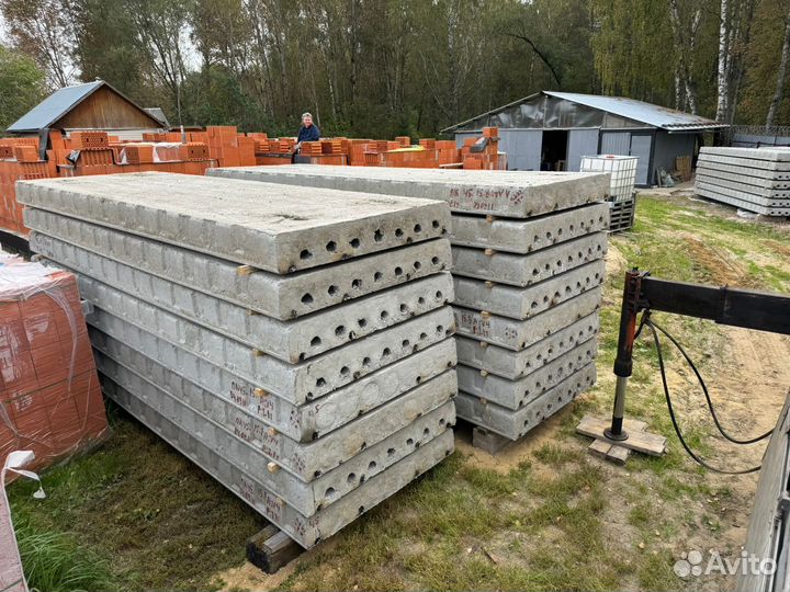 Плиты перекрытия с завода