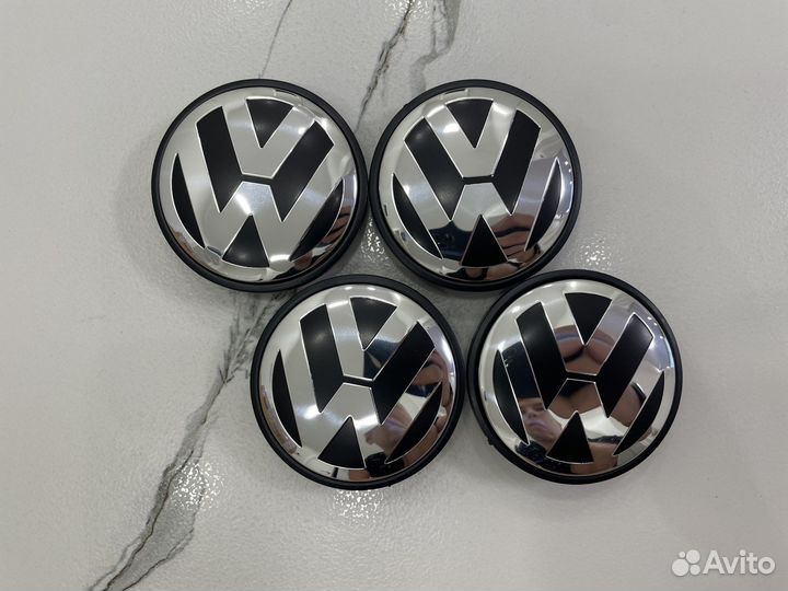 Колпачки в диски Volkswagen VW 65 мм колесные