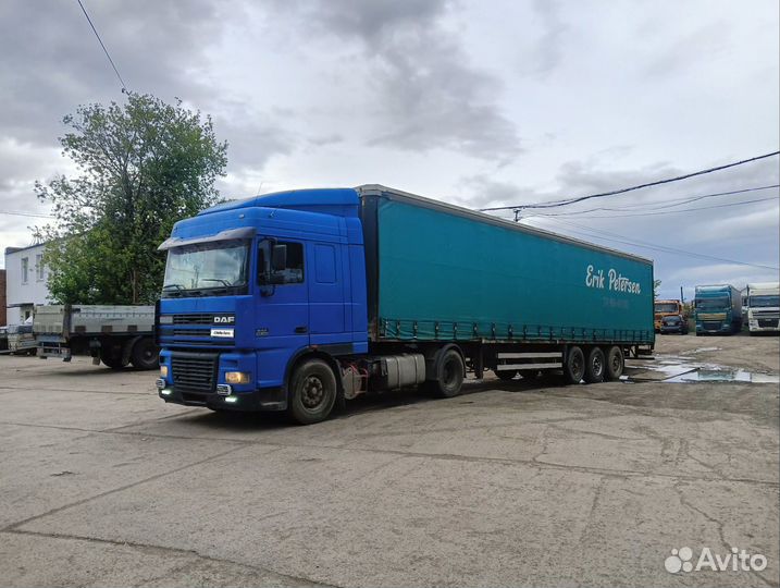 DAF XF 95.430 с полуприцепом, 2001