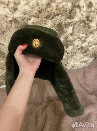 Шапка ушанка камуфляж