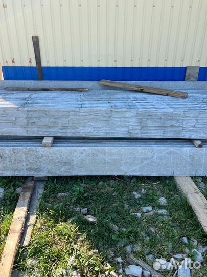 Плиты бетонные для забора длинные 0,27*2,82