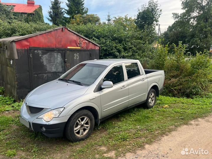 SsangYong Actyon Sports 2.0 AT, 2008, 270 000 км