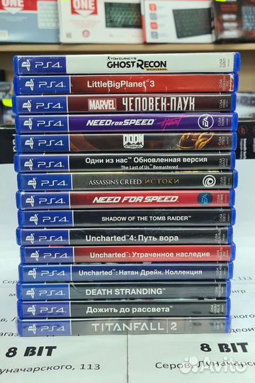 Игры для Sony playstation 4