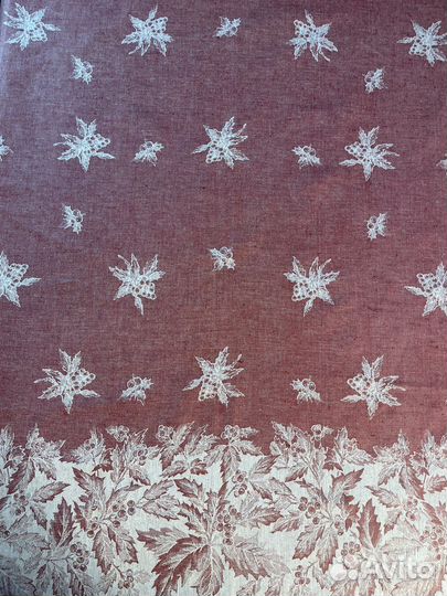 Новогодние скатерти лен экспорт