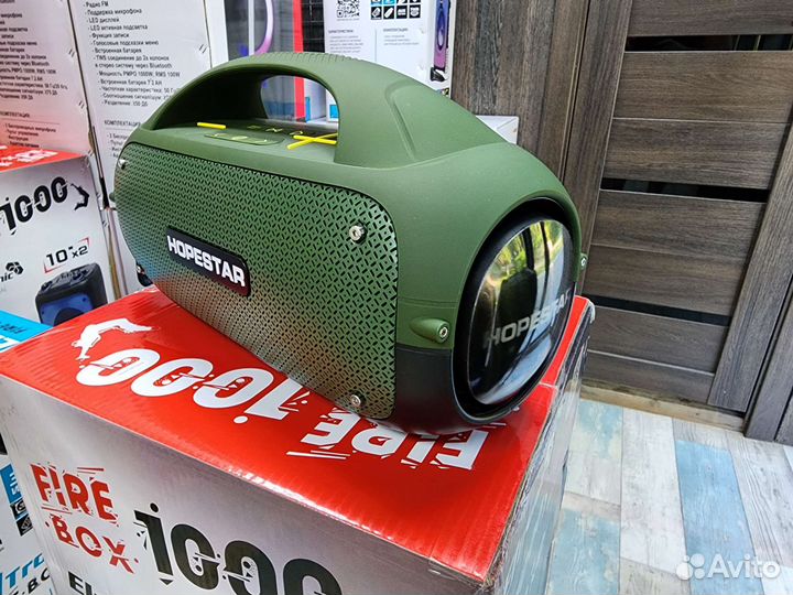 Hopestar A50 80Ватт колна портативная с микрофом