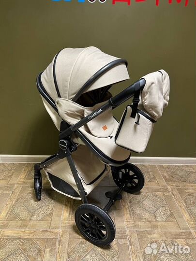 Коляска трансформер новая. С развивашками