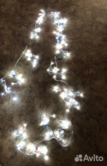 Штора гирлянда 3*2 + удлинитель