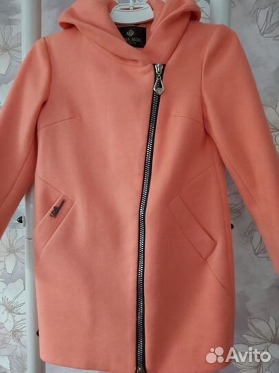 Пальто для девочки 140