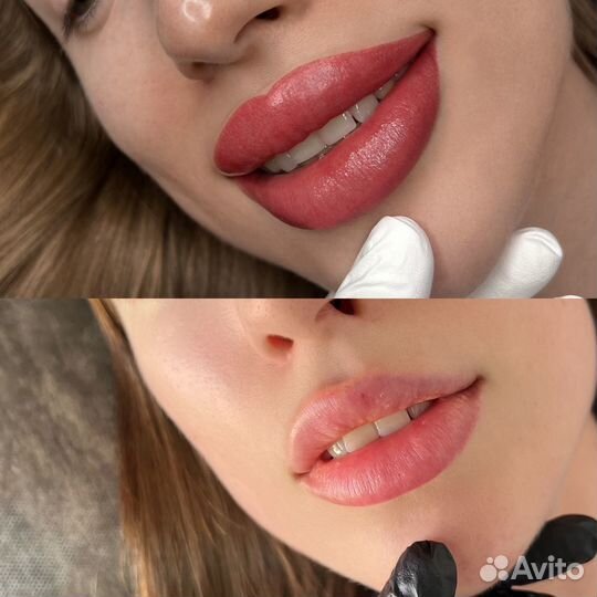 Перманентный макияж губ