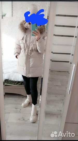 Пуховик женский