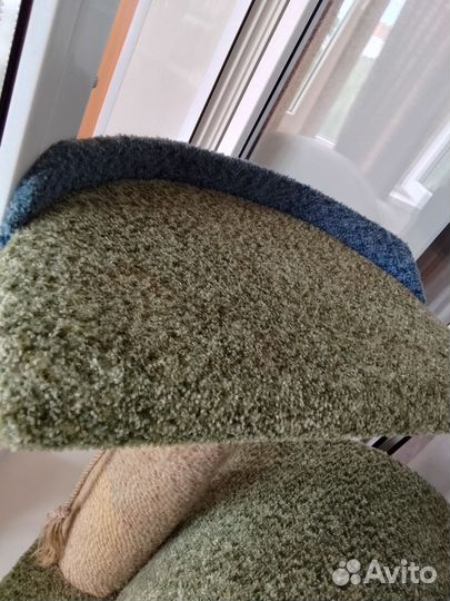 Круглый дом, когтеточка, лежанка