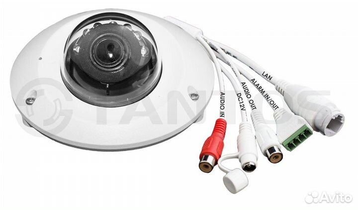 Купольная видеокамера tantos TSi-Dn535F