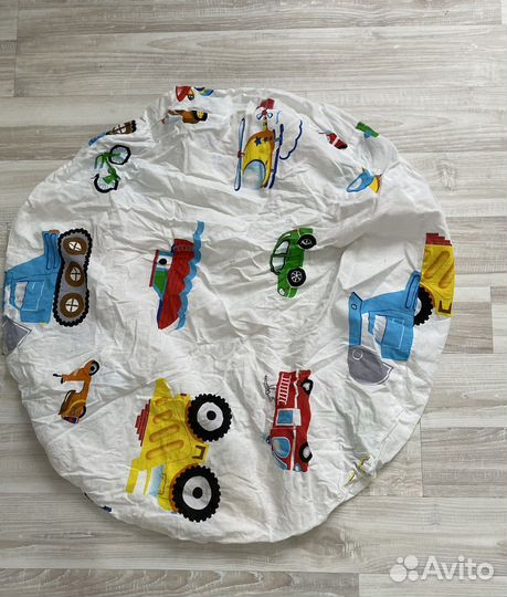 Простынь детская на круглый матрас