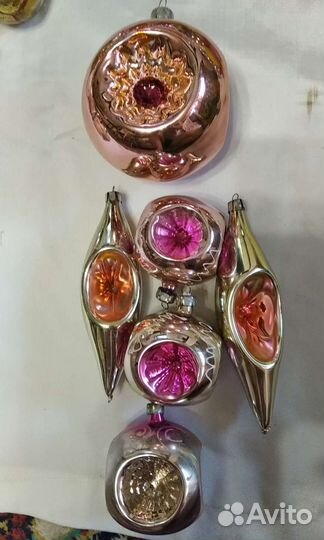 Елочные игрушки СССР