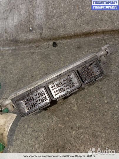 Блок управления двс (эбу) Renault Scenic RX4, 2001 1.9 Дизель