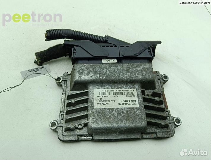 Б/У Б/У Блок управления двигателем (двс) 25181280