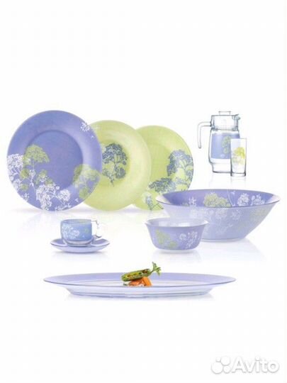 Столовый сервиз Luminarc 46 предметов, 6 персон