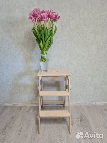 Лестница 3 ступени складывающая