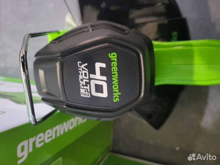 Триммер аккум. GreenWorks 40V G40LT(без АКБ и зу)