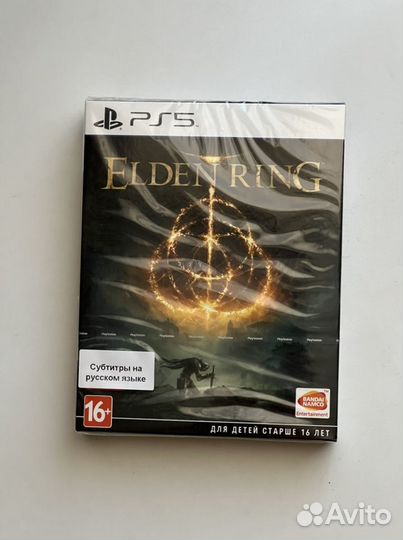 Премьерное издание Elden ring для ps5 в пленке
